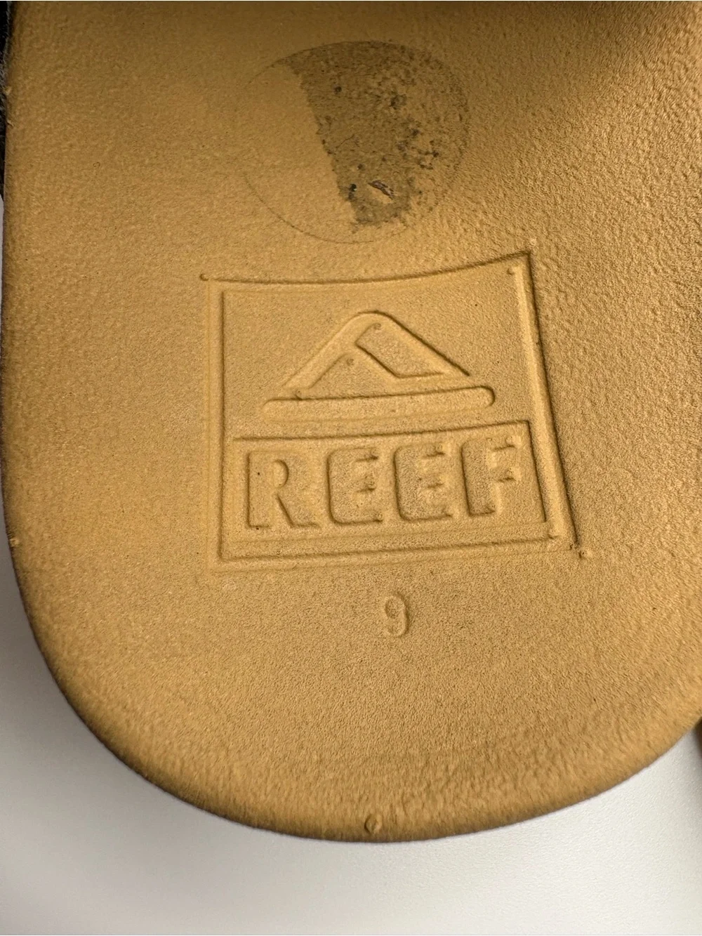Reef Women’s Black and Tan Double-Strap Sandal